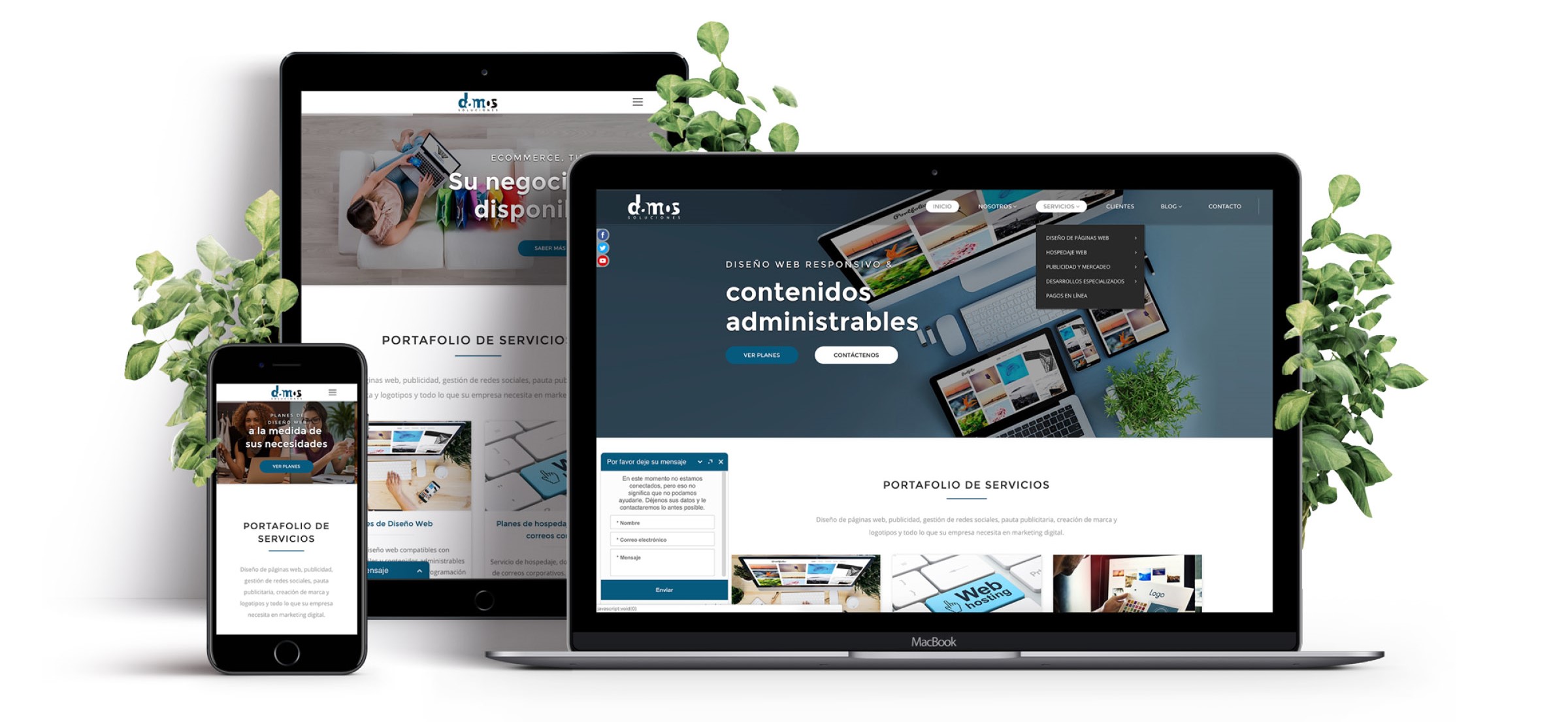 Diseño de Página Web CSS y Javascript 2023